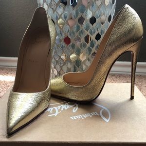 Christian louboutin Metallic